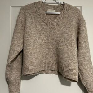Wilfred Oatmeal Coloured Women's Sweater